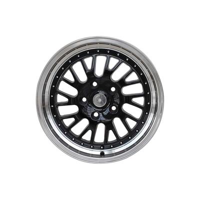 16 inch alloy wheels 0147 black mathine face rims PCD  8*100/114.3