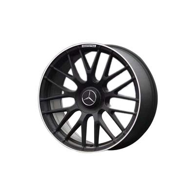 wheel rim XPW9650  black color with red line wheel only used for  benz series car  PCD 5*112，the size have  18inch 19inch  20inch