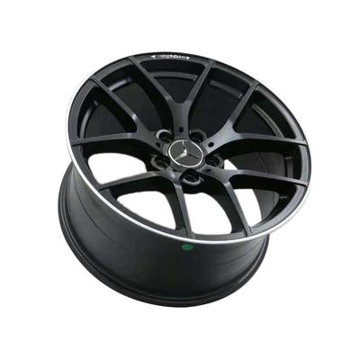 wheel rim 7039 matte black aluminum wheels, PCD 5*112，with for BENZ car the size have  18inch 19inch 20inch, also have front and rear size